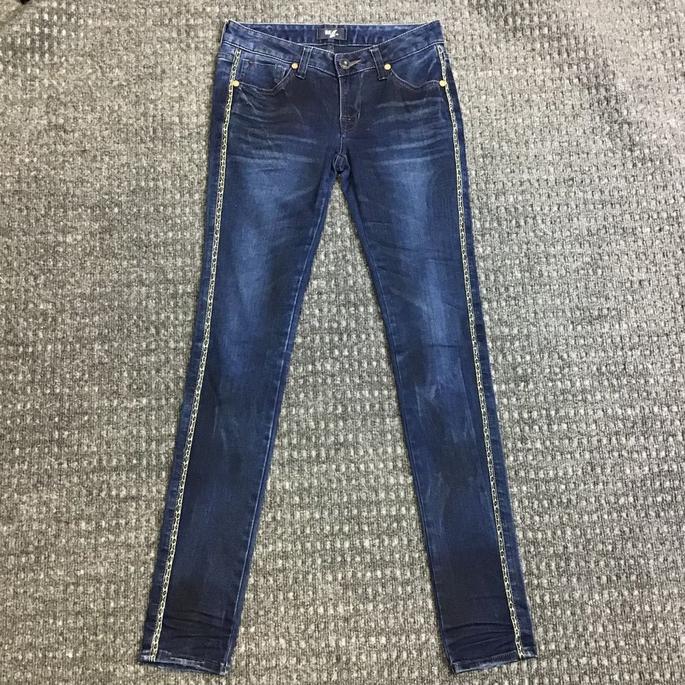 Buckaroo- Animal Print embellished Jeans, size 26